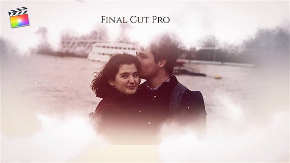 FCPX模板 爱情甜蜜回忆云 Memory Clouds