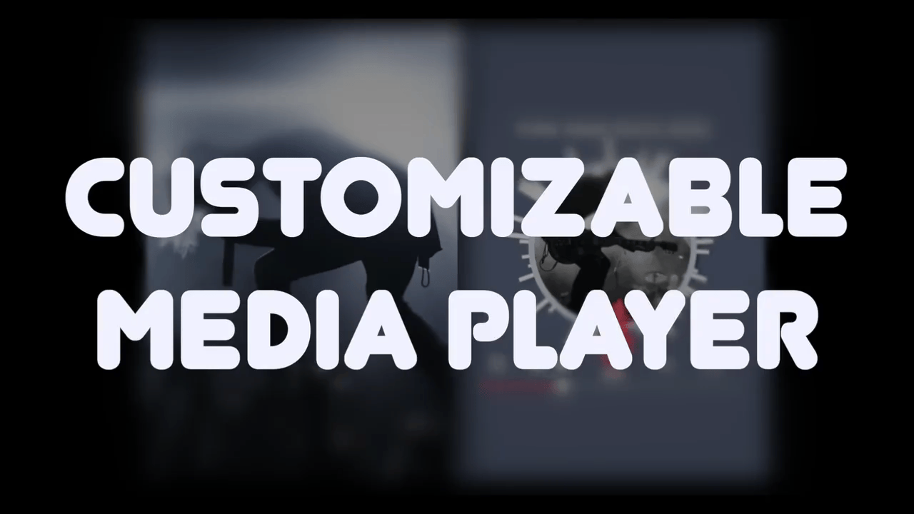 FCPX插件4个时尚网络自定义媒体播放器