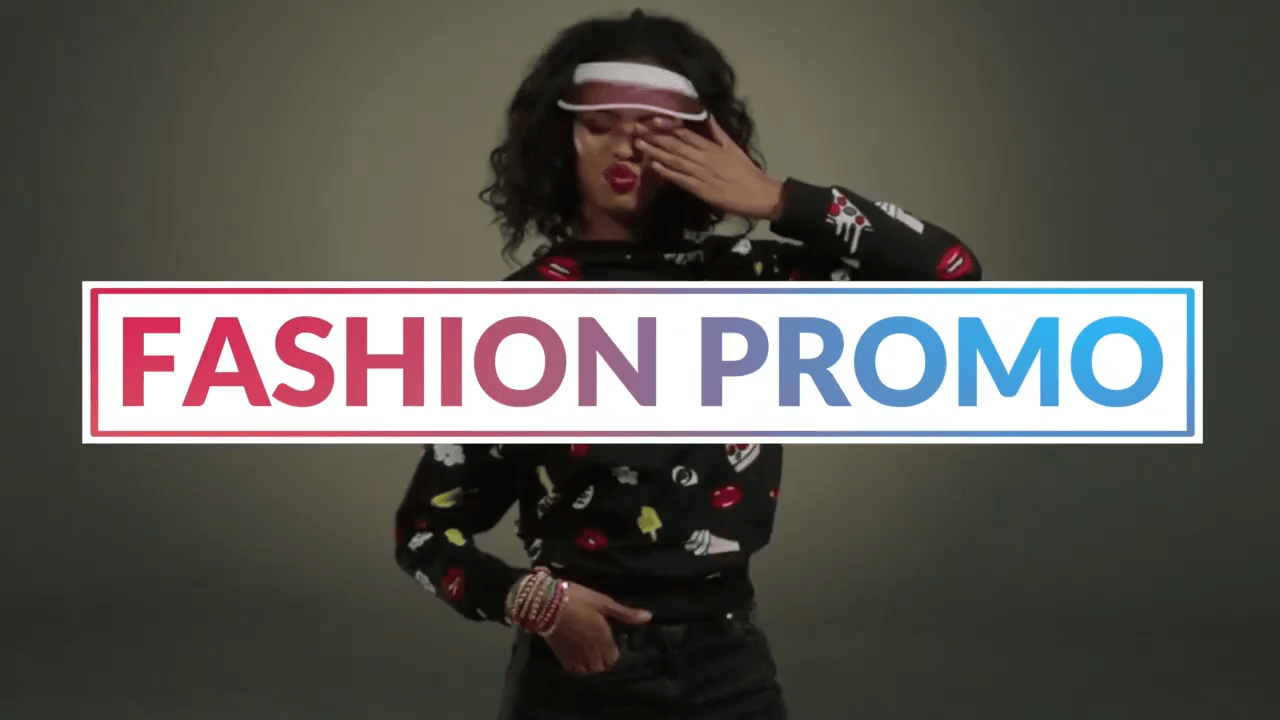 FCPX模板 现代时尚快闪光晕切换时装周开场片头动画-HQ69534