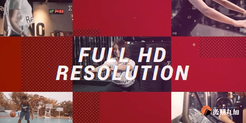 FCPX模板运动健身介绍宣传广告开场片头