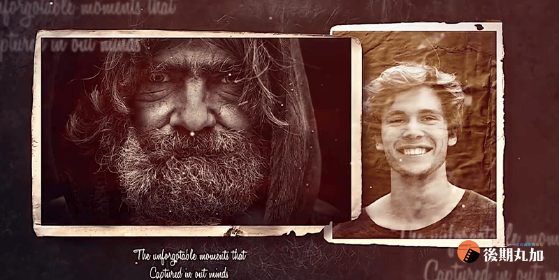 FCPX模板怀旧历史老照片复古幻灯片展示-HQ20951-HQ20951