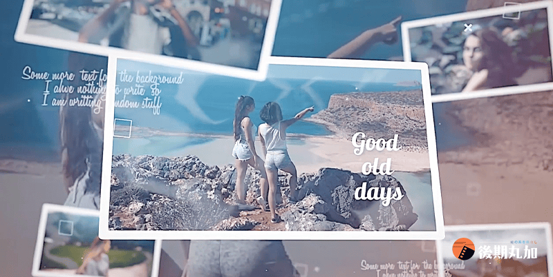 FCPX模板动态组合摄影照片幻灯片展示片头开场动画-HQ42689