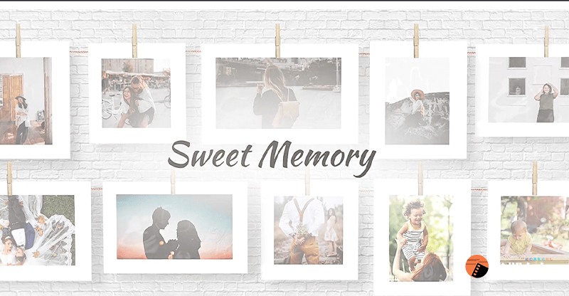 FCPX模板-甜蜜回忆动态照片幻灯片展示动画开场Sweet Memories-HQ92046