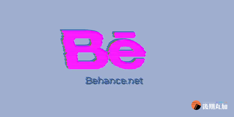 FCPX插件2组信号失真干扰LOGO开场片头动画 Glitch Logo