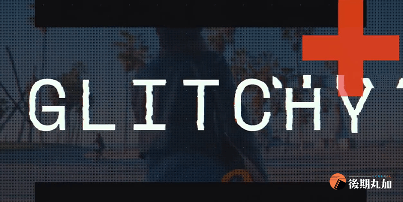 FCPX插件30种故障干扰毛刺失真LOGO文字标题场景特效动画 mRevealer Glitch-HQ75194