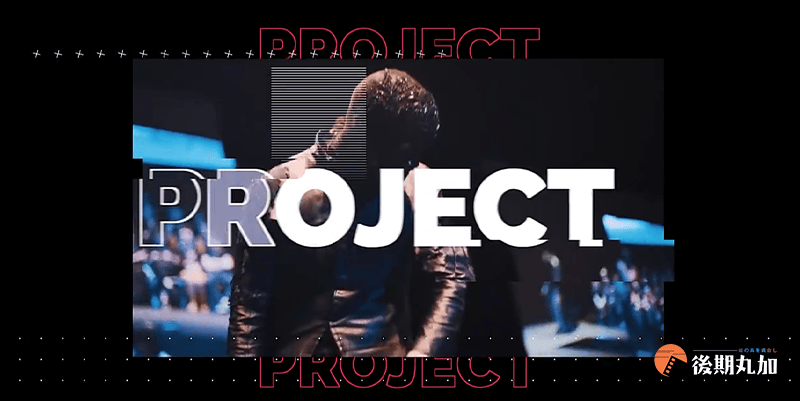 FCPX模板时尚快闪大标题故障干扰开场片头动画Glitch Fashion Promo-HQ63701