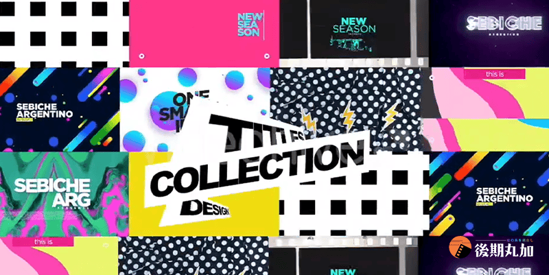 FCPX模板 10种时尚酷炫标题动画预设+使用教程-HQ32465