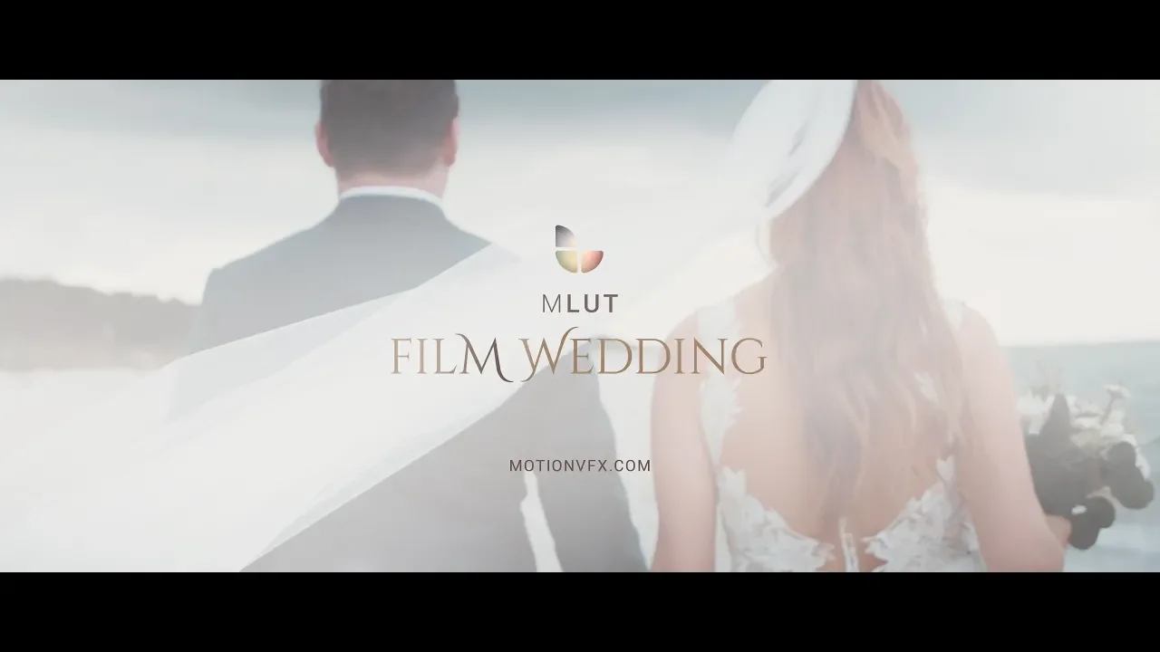 LUT预设-25种时尚婚礼大片电影级调色预设 mLUT Film Wedding