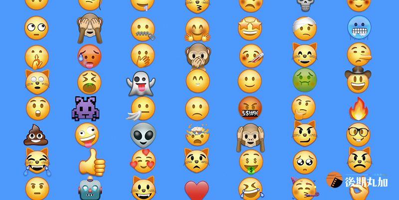 FCPX插件 可跟踪的Emoji Pop表情包运动追踪动画元素finalcut字幕