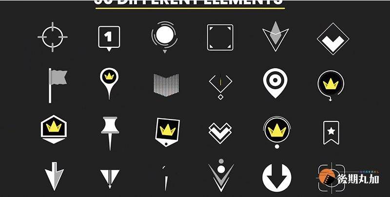 fcpx插件 指针标注跟踪动画PointerCallouts追踪引用指引标示元素