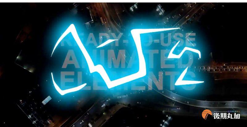 FinalCutProX闪电力量元素字幕音效mg动画套装包动态效果视频插件