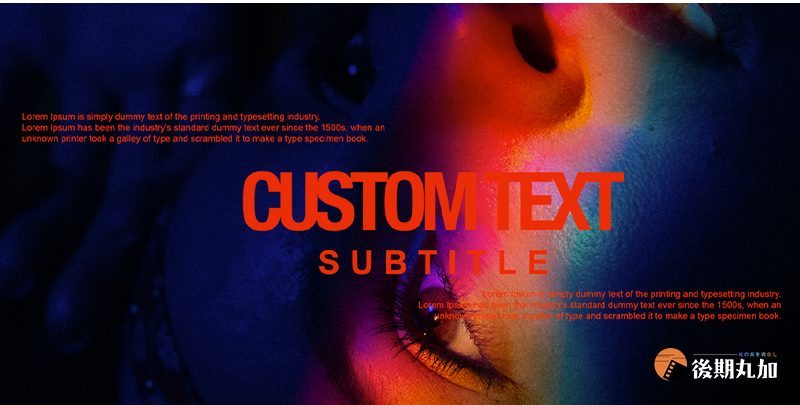 FCPX插件电影海报风时尚杂志文字标题排版创意字幕finalcut支持m1