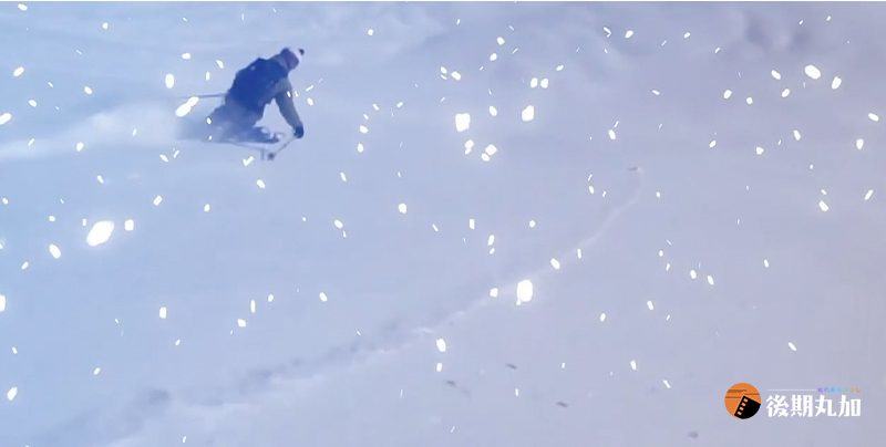 FCPX插件冬季雪花飘散下暴风雪转场过渡MG动画finalcut转场支持m1-HQ70342