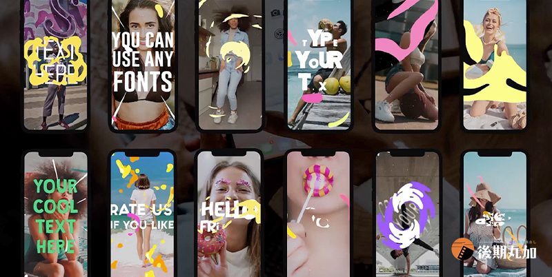 FCPX插件可爱动画文字标题转场液体卡通字幕MG动画finalcut效果层-HQ05981